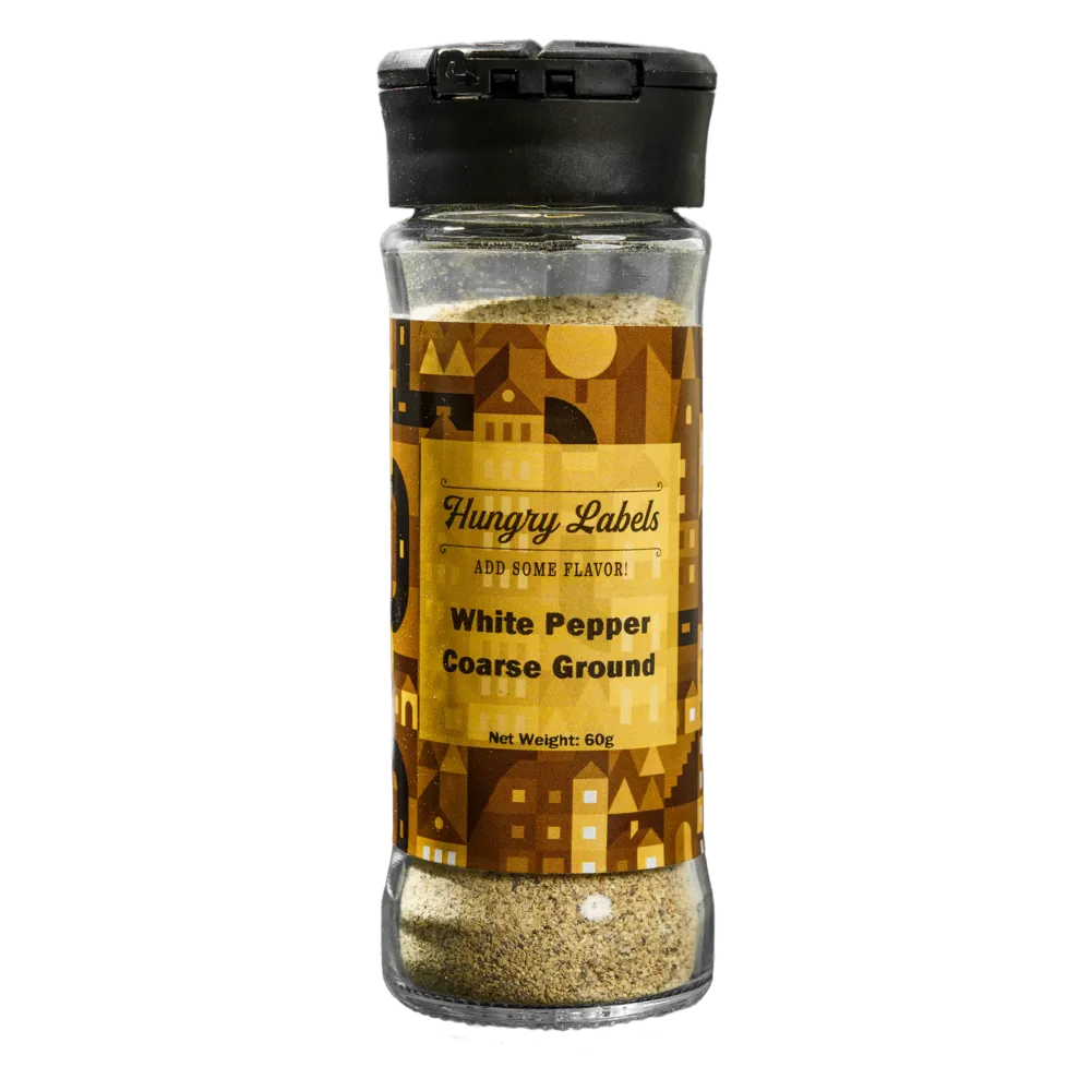 PEPPER WHITE COARSE GROUND 60g