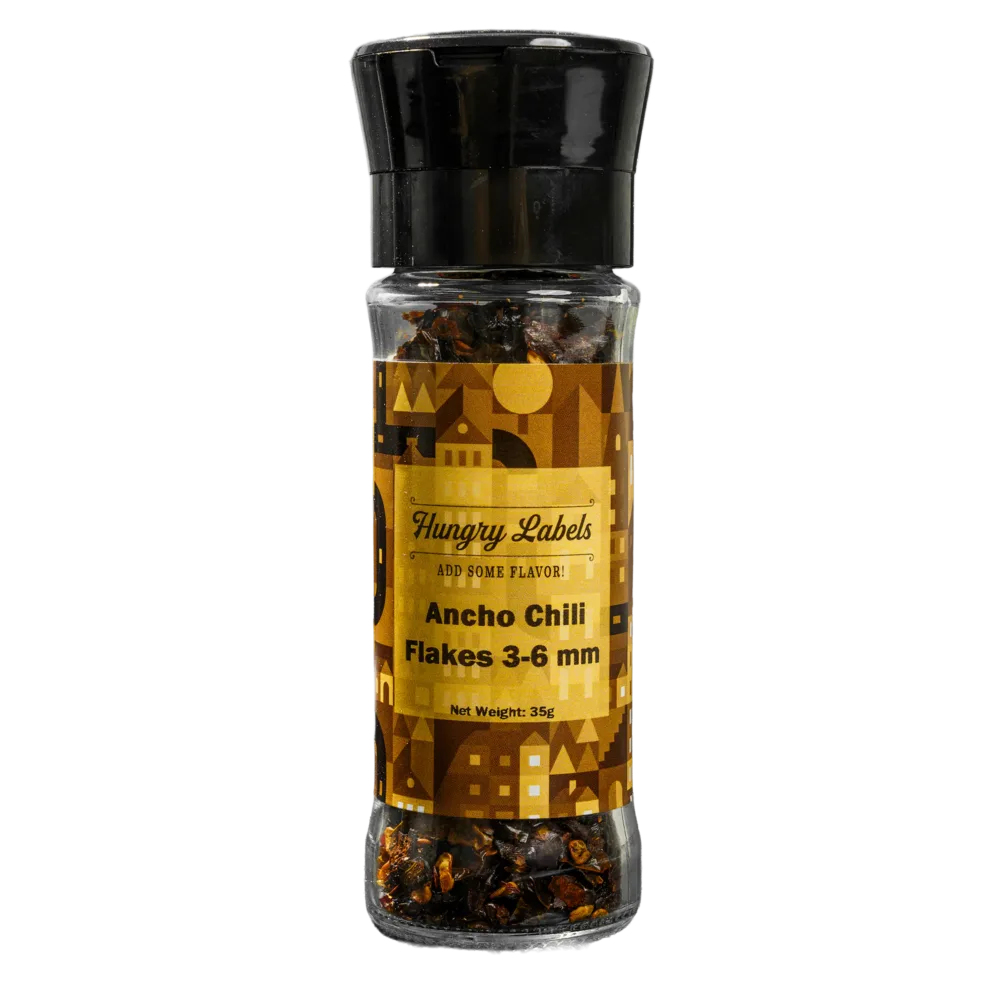 ANCHO CHILI FLAKES 3.6 MM 35g