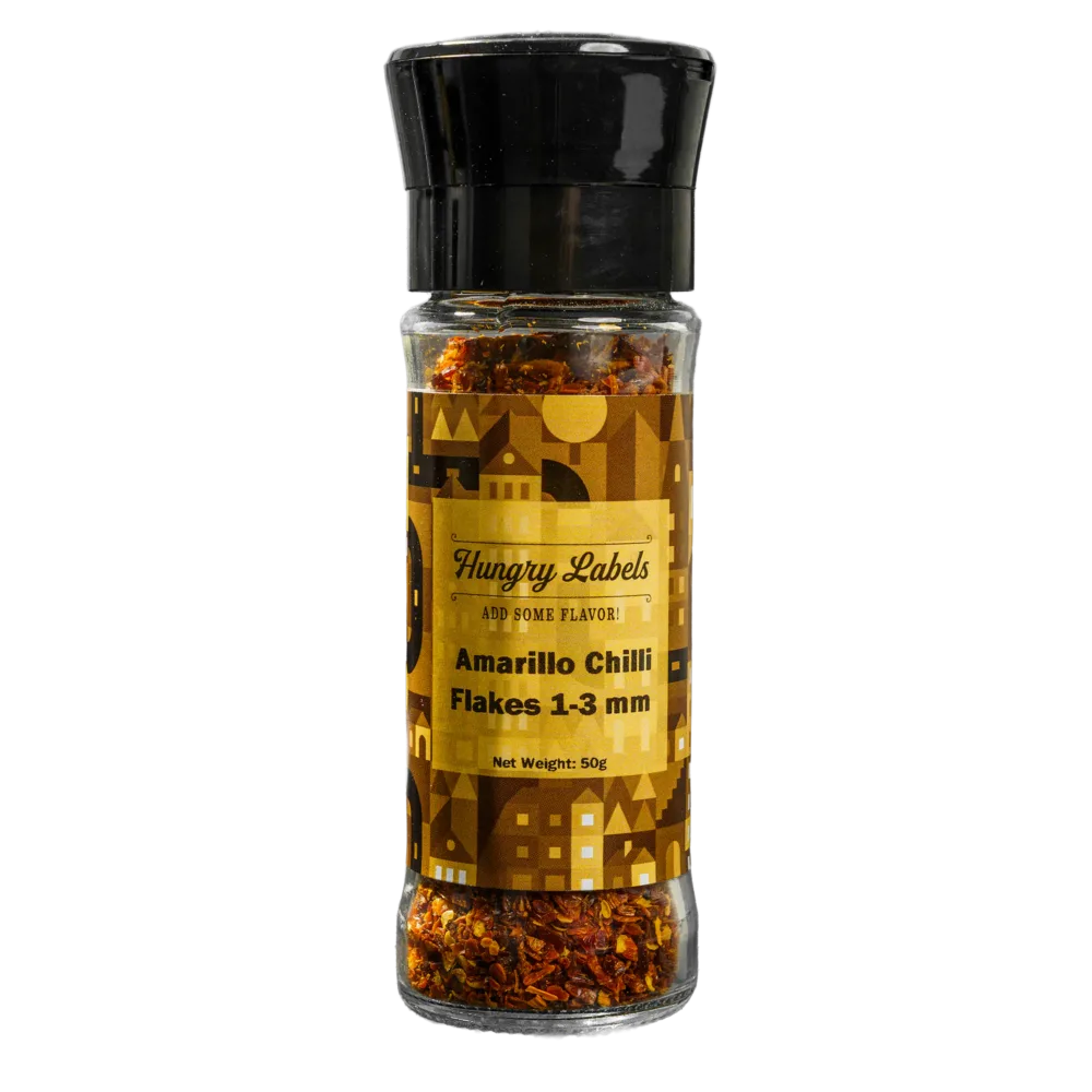 AMARILLO CHILI FLAKES 1-3 MM 50g